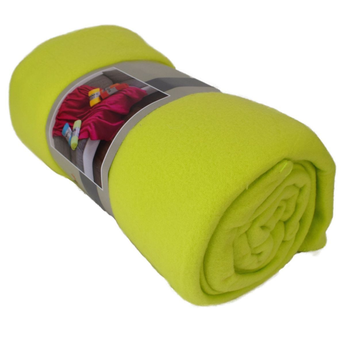 Wohndecke Decke Fleecedecke 130x170cm Polarfleece 14 versch. Unifarben Wohndecke, Marabellas Shop