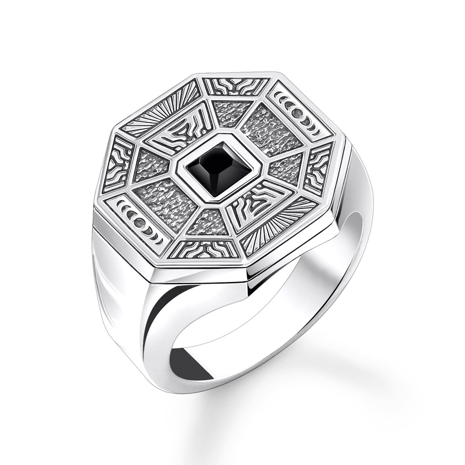 THOMAS SABO Solitärring Talisman mit Onyx günstig online kaufen