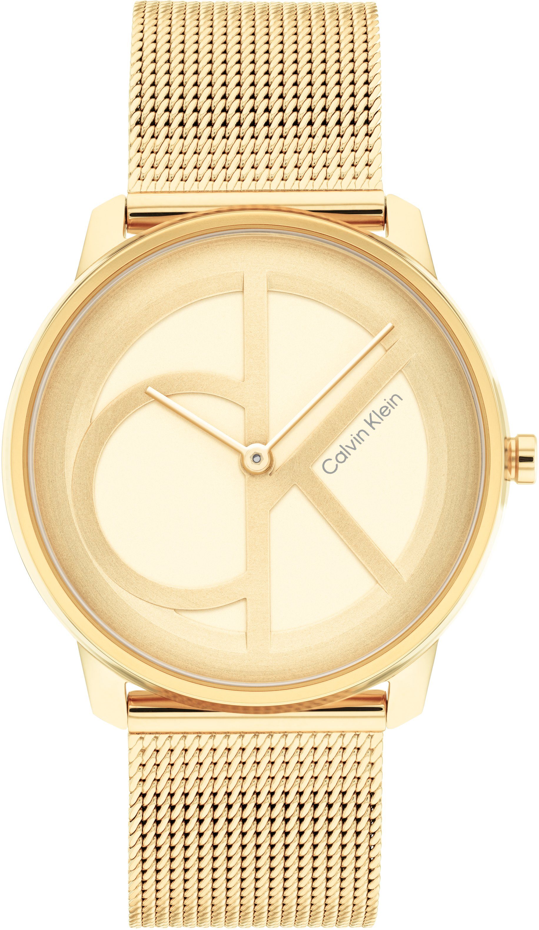 Calvin Klein Quarzuhr Iconic Mesh 35 mm, 25200034