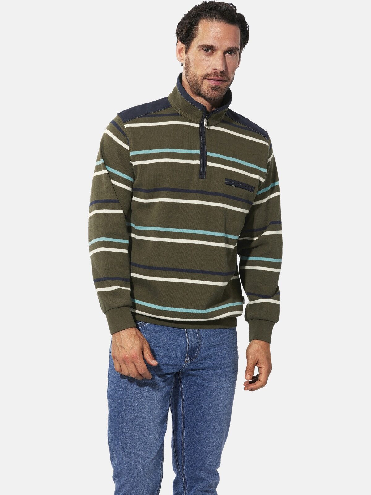 Babista Sweatshirt PAONESSI mit Reißverschluss-Zipper