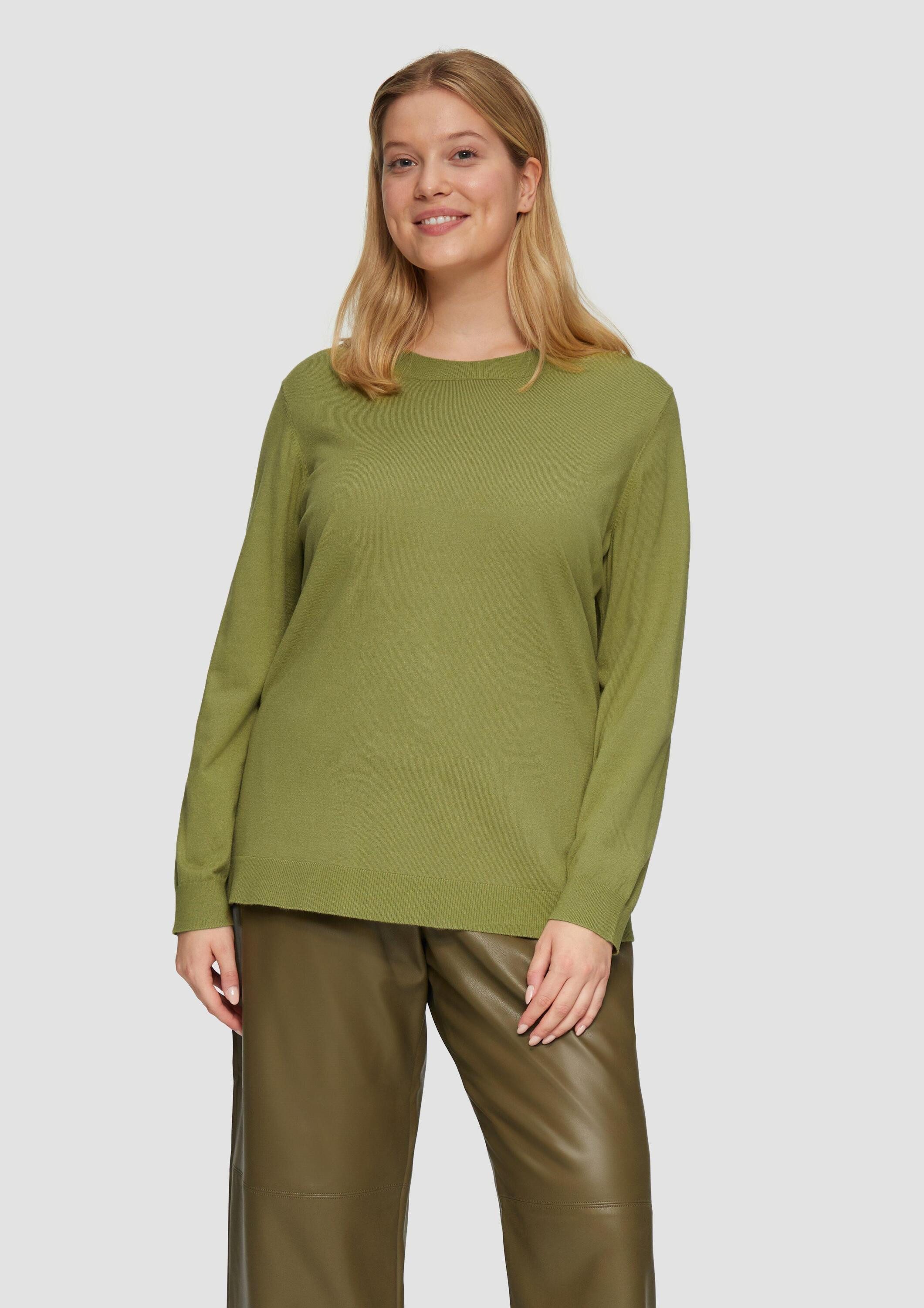 s.Oliver Longpullover Strickpullover (1-tlg) günstig online kaufen