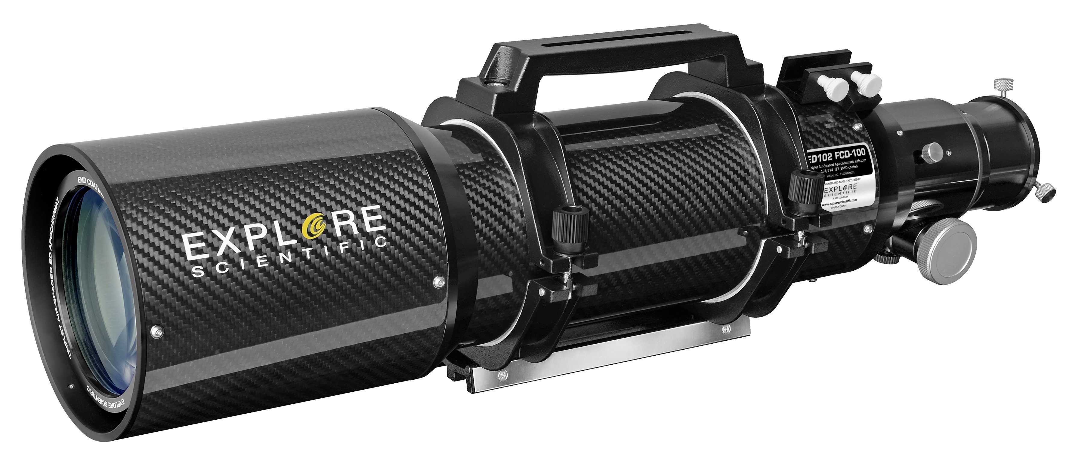 EXPLORE SCIENTIFIC Teleskop EXPLORE SCIENTIFIC ED APO 102mm f/7 FCD-100 CF HEX