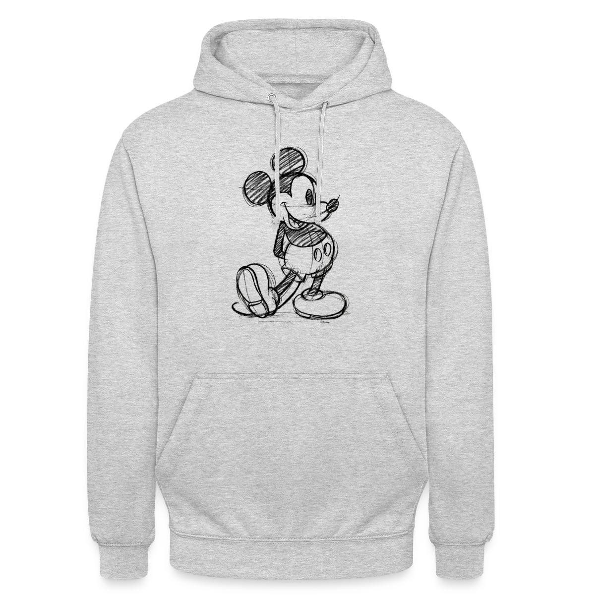 Spreadshirt Hoodie Mickey & Minnie Zeichnung Unisex Hoodie (1-tlg)