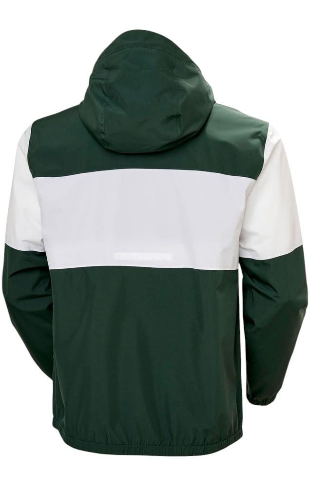 Helly Hansen Regenjacke Koster Rain (wasserdicht) grün/weiss Herren