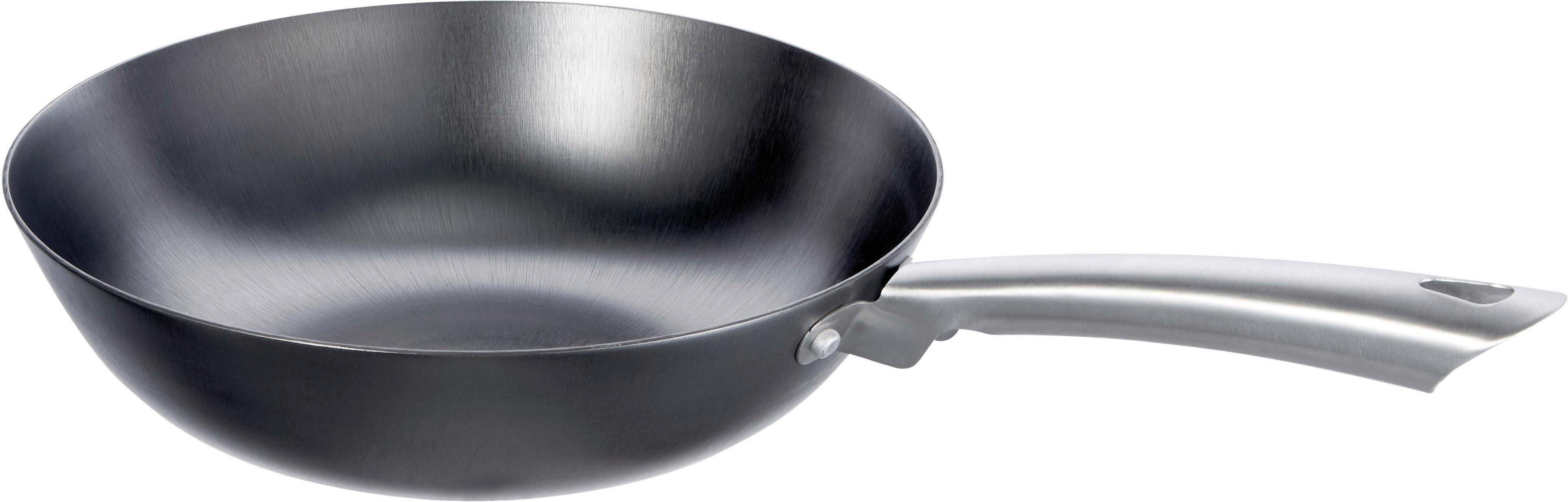 SCHULTE-UFER Wok Iron Star, Eisen (1-tlg), Ø 28 cm, Induktion | Suppentöpfe