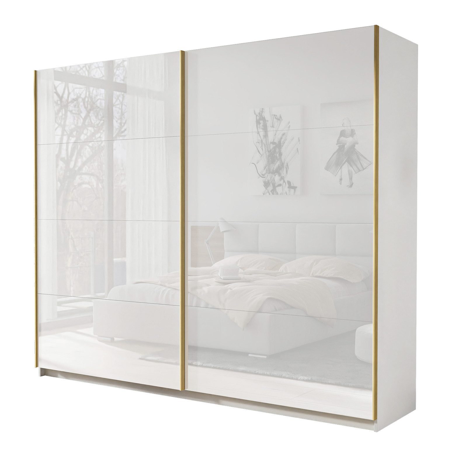 yourhouse24 Kleiderschrank Aura 194 cm Garderobe günstig online kaufen