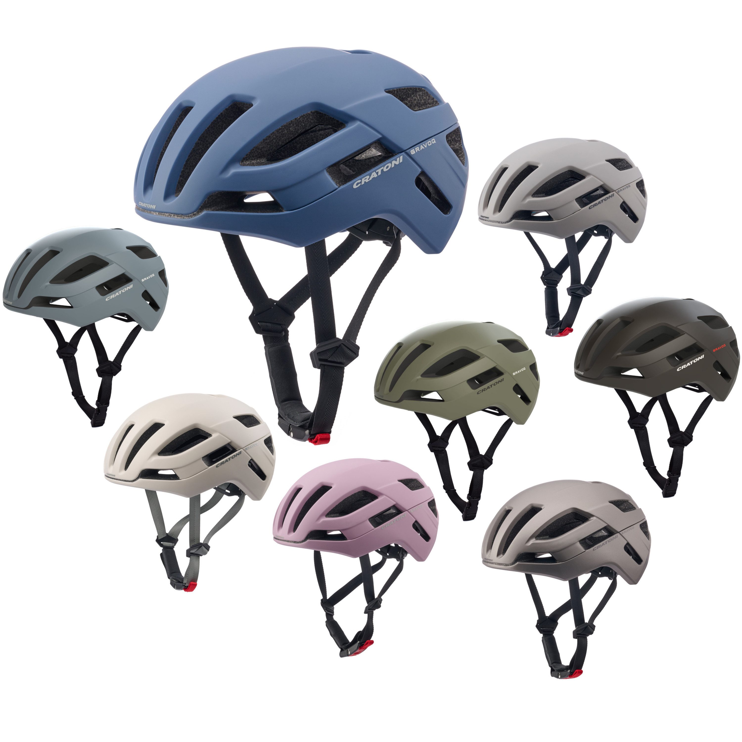 Cratoni Fahrradhelm Gravoq Gravel-Helm, 250g leicht MTB-Helm Allroundhelm