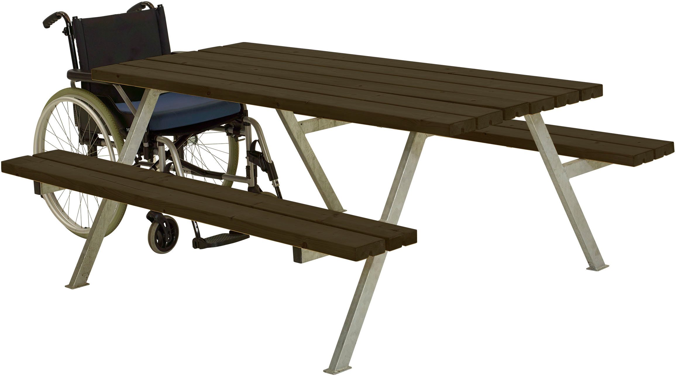 PLUS Garten-Essgruppe Alpha Kombimöbel, (1-tlg), 177x161x73/45 cm