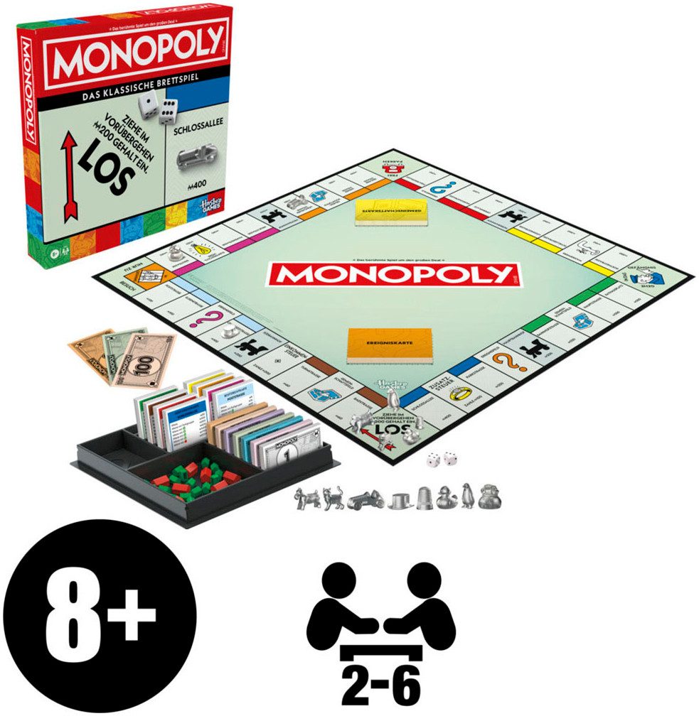 Hasbro Spiel Monopoly, Gesellschaftsspiel
