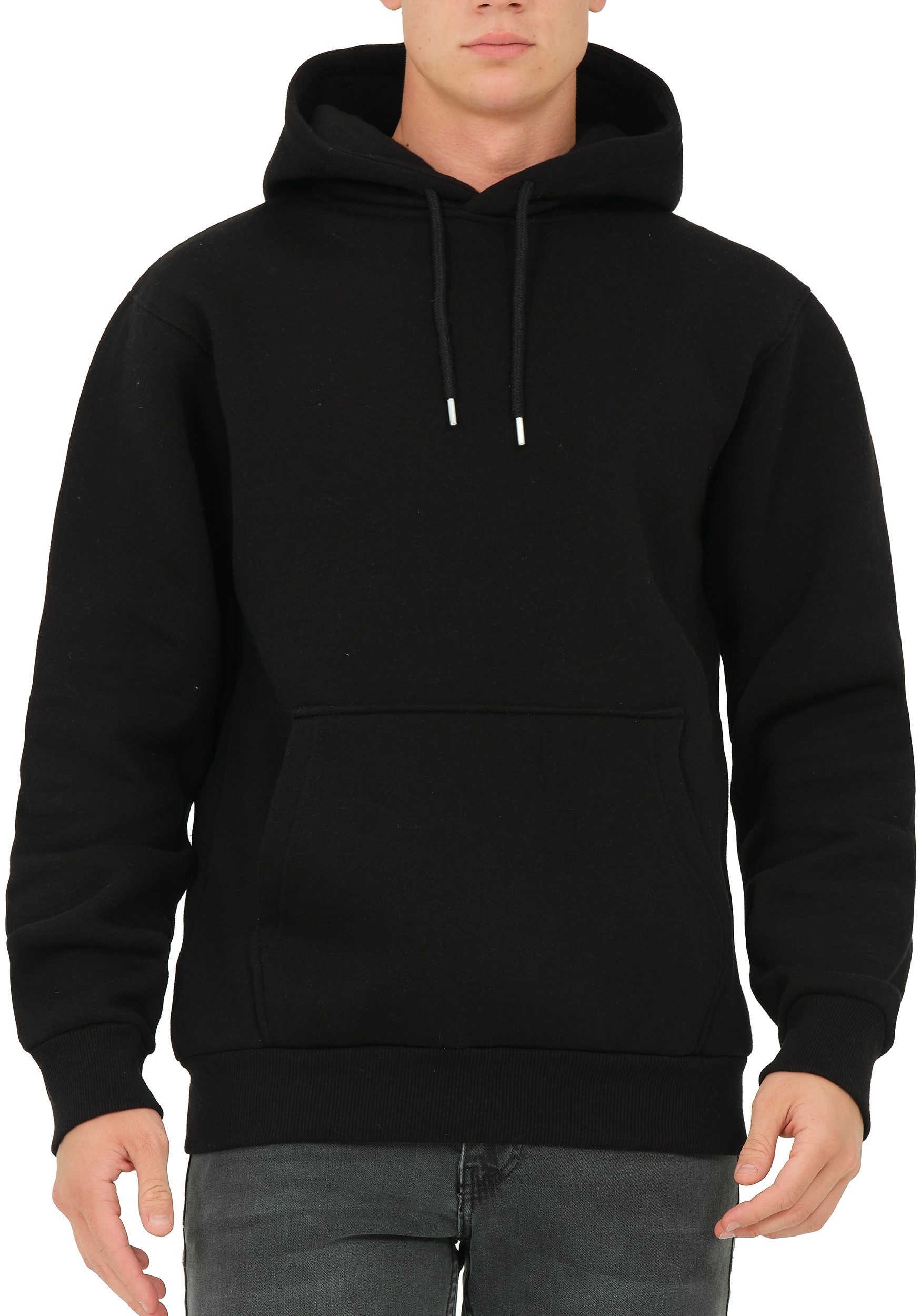 S&S Kapuzensweatshirt Hoodie Herren Kapuzenpullover Moderne Sweatshirt Baumwollmischung (Packung, 1-tlg) Fleece Pullover Hoody