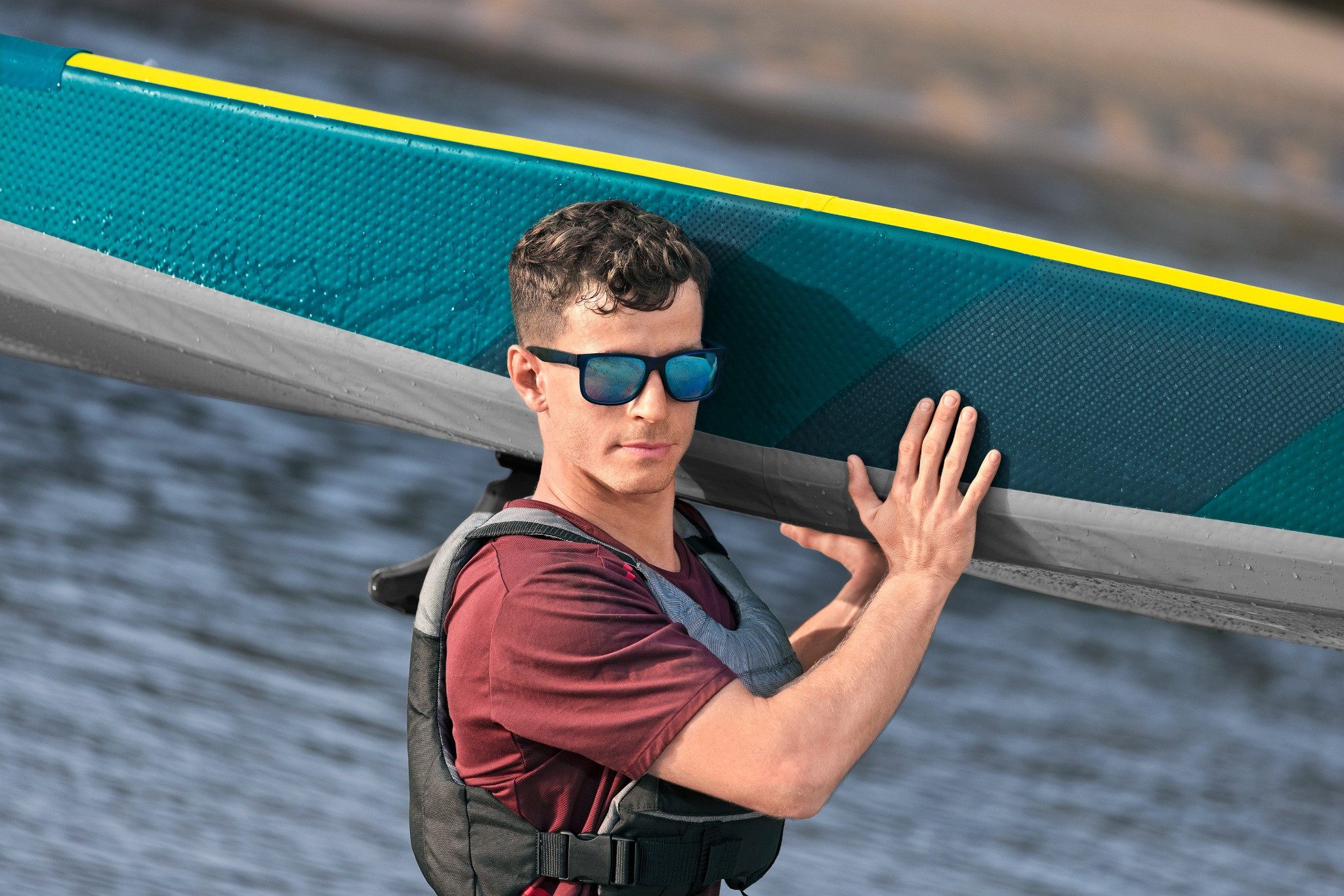 Bestway Ruderboot Hydro Force® Kajak-Set Arrow Elite™ X1 365x73x30cm, mit umfangreichem Zubehör