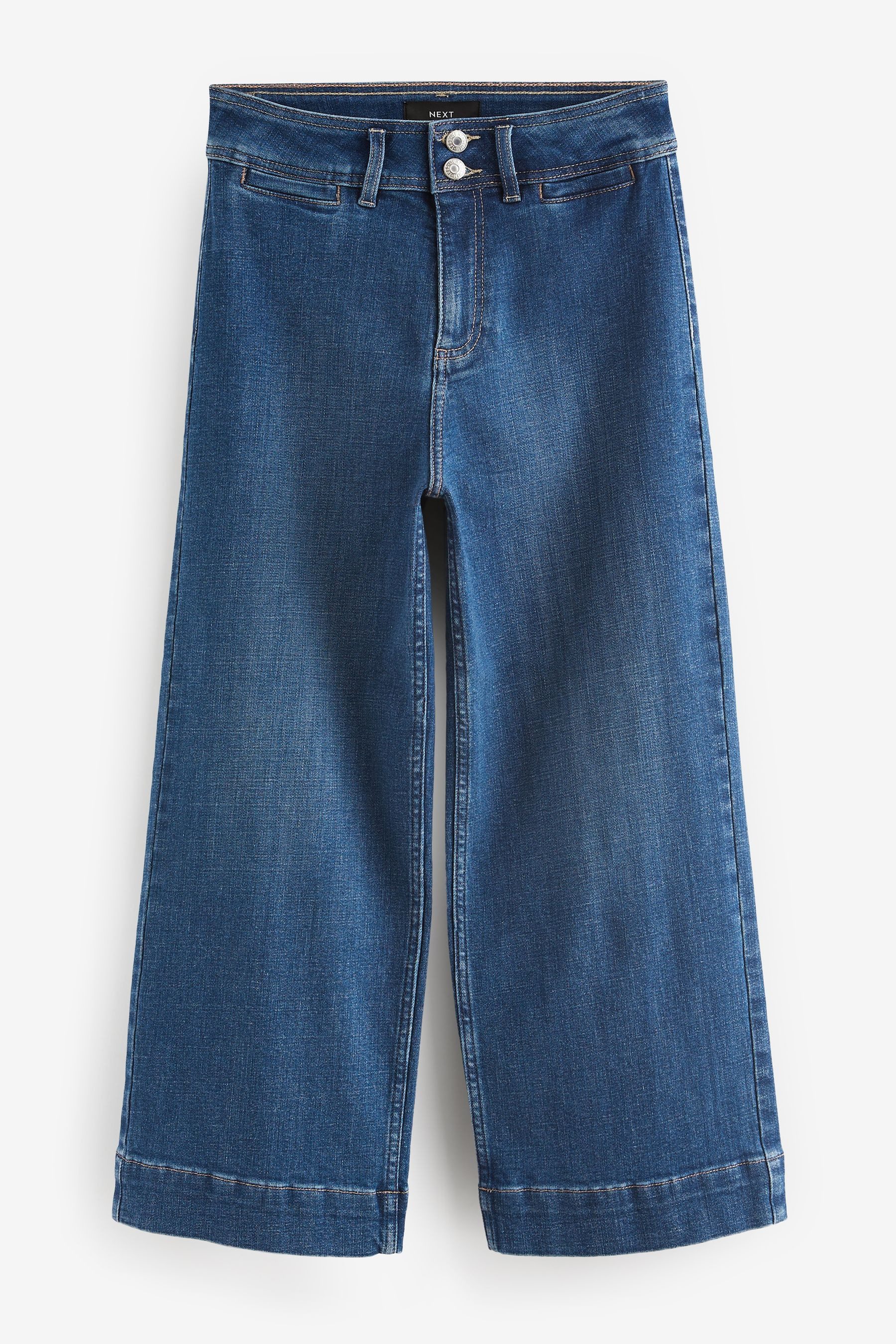 Next Weite Jeans Verkürzte Jeans mit günstig online kaufen