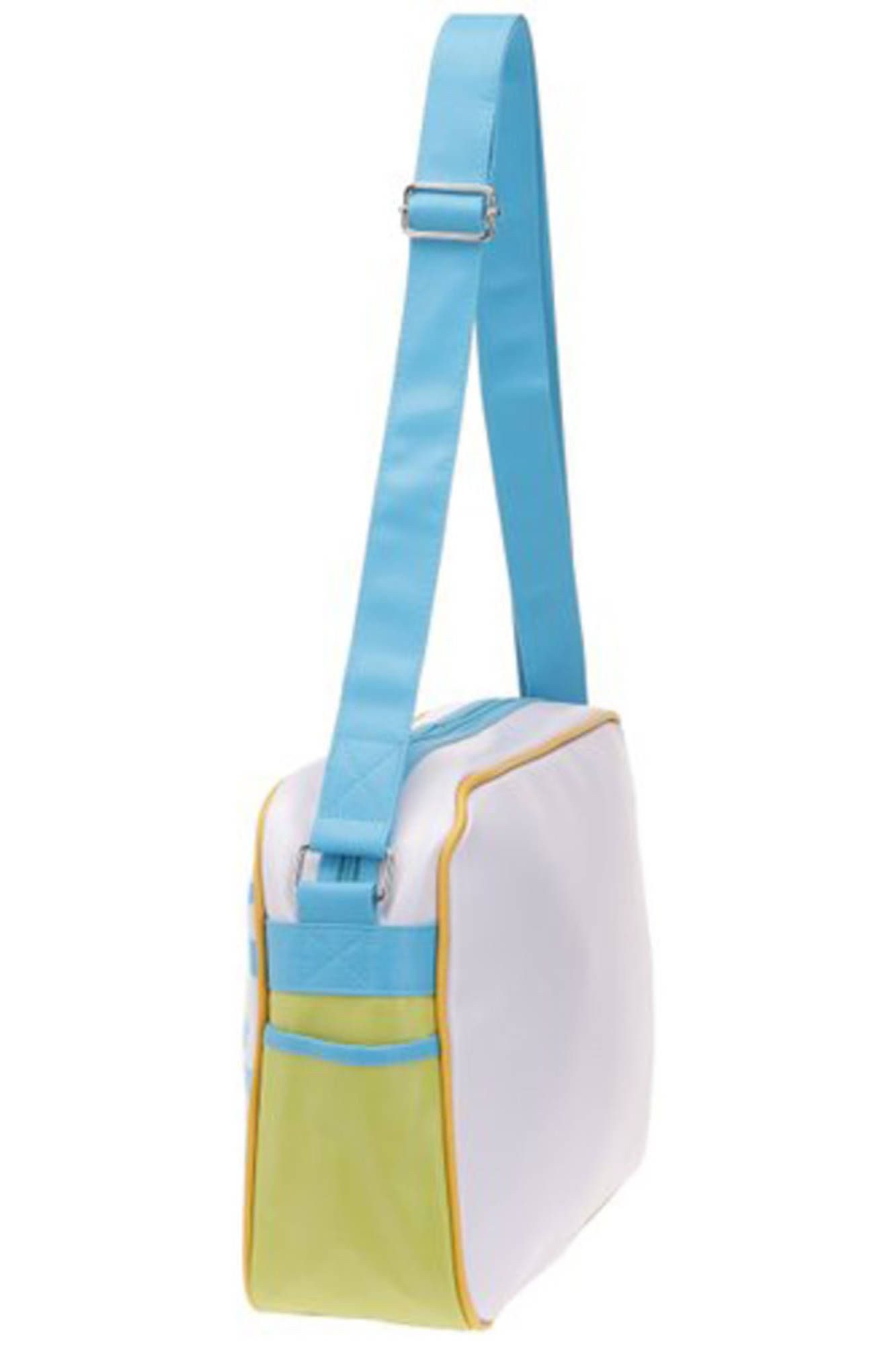 Gola Umhängetasche, Weiße Damenschultertasche mit verstellbarem Gurt und praktischem Desi