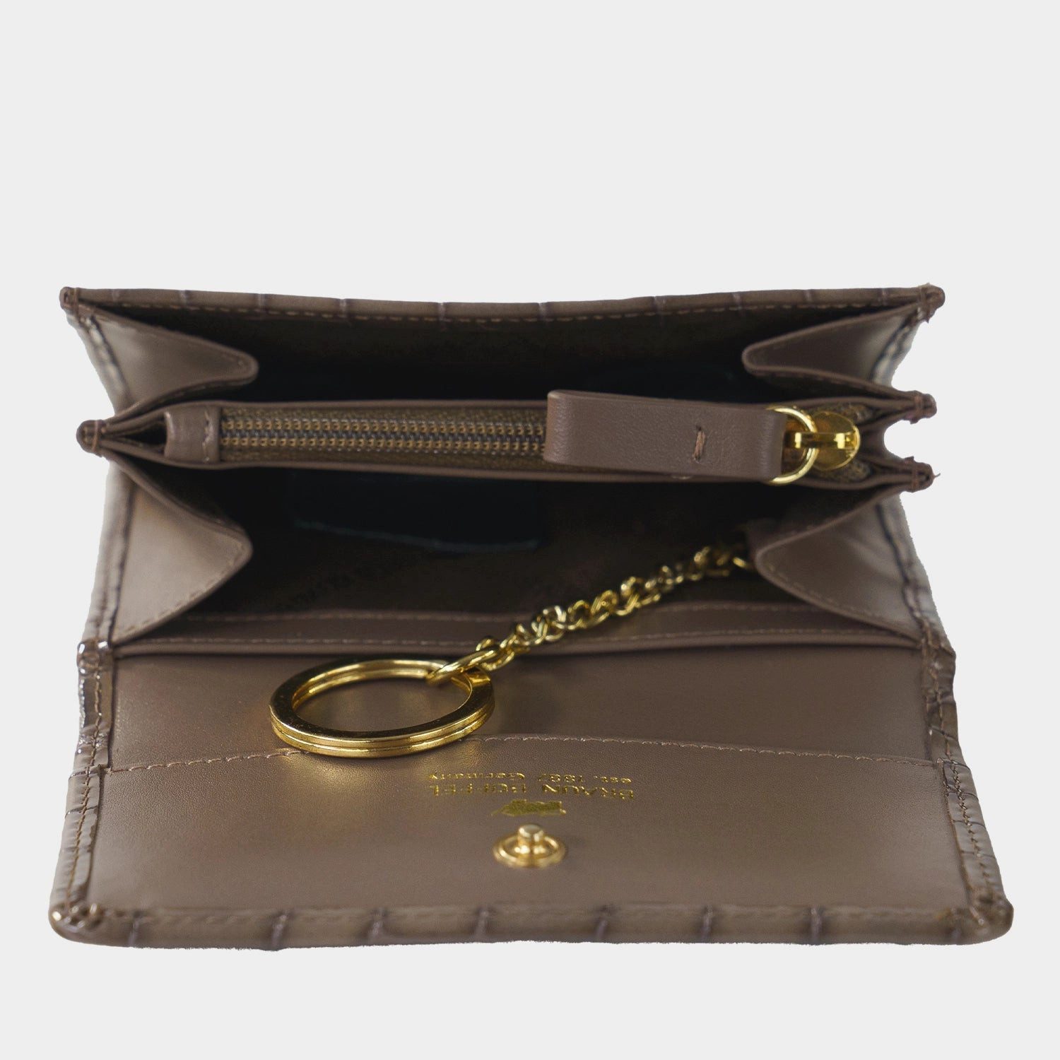 Braun Büffel Mini Geldbörse VERONA Limited Mini Geldbörse clay