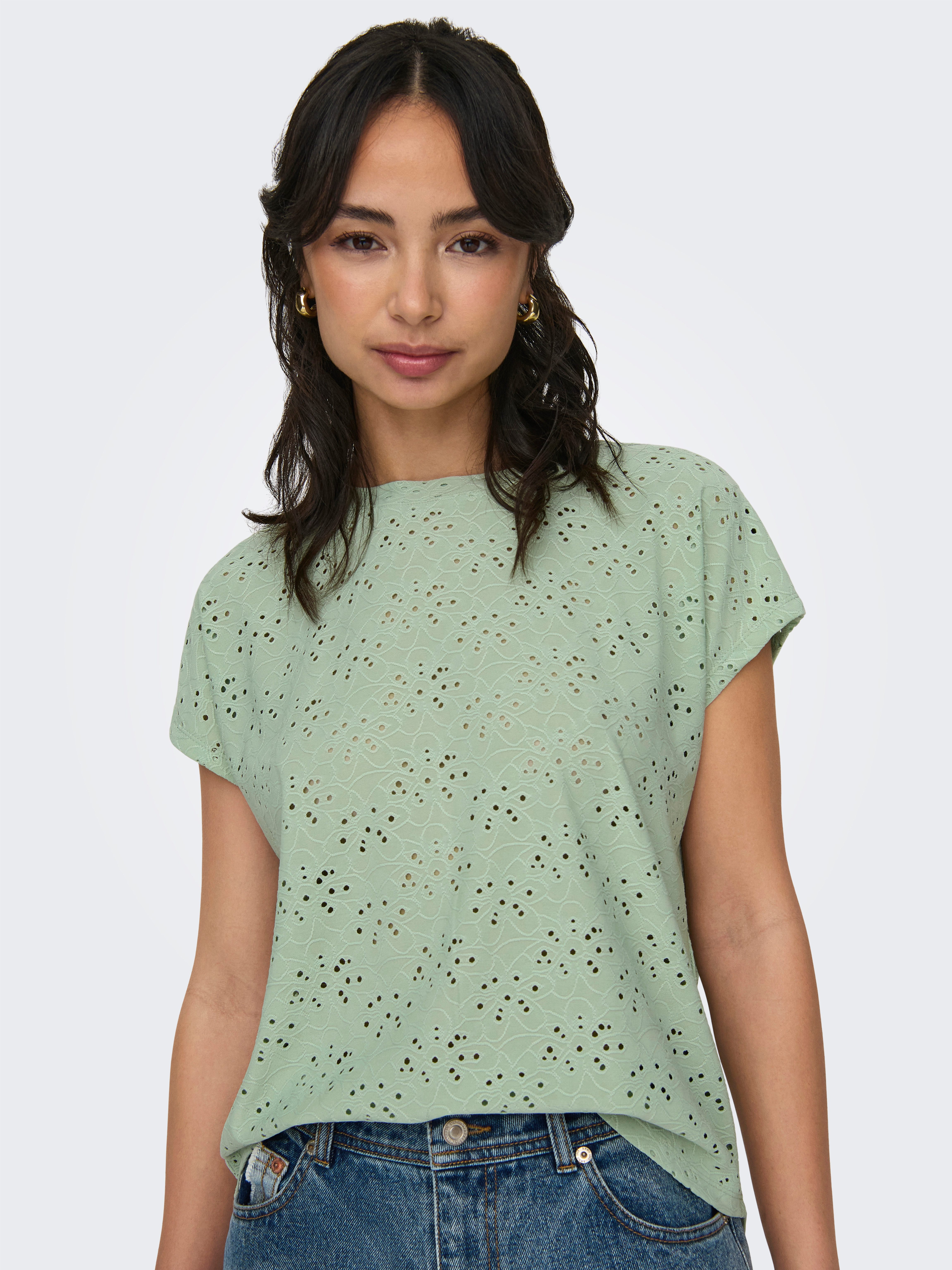ONLY Kurzarmshirt ONLSMILLA S/S TOP JRS günstig online kaufen