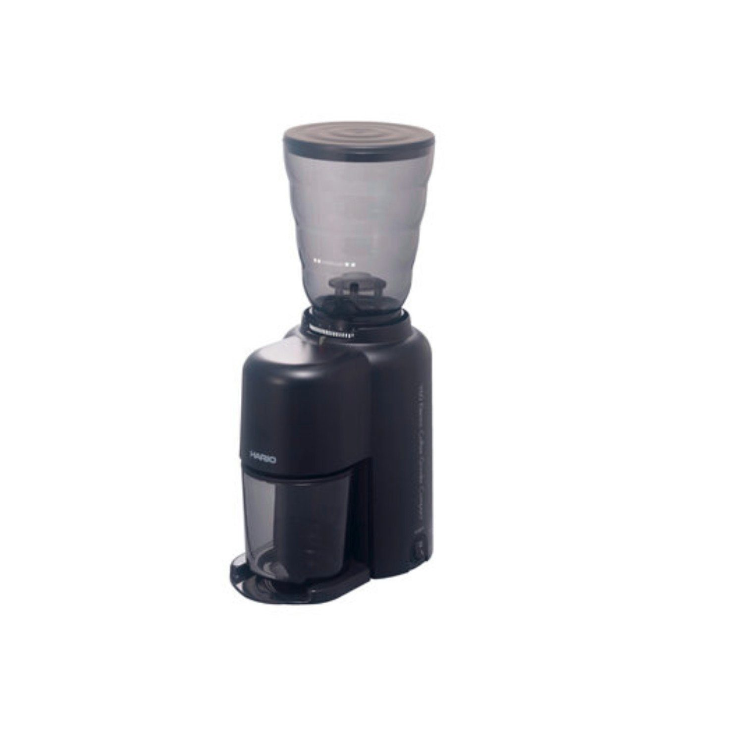 Hario V60 Compact, 100,00 Edelstahl, Mahlscheiben Kaffeemühle g aus Bohnenbehälter konische