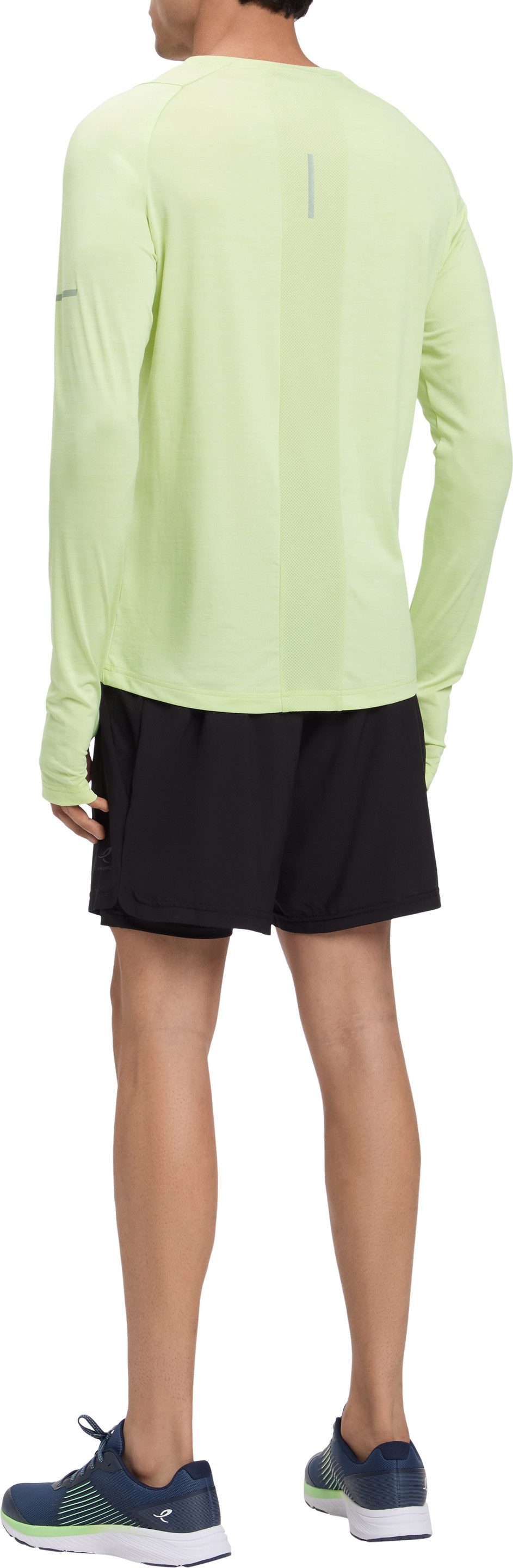 Energetics Laufshirt HE.-LANGARMSHIRT AILO LS M mit atmungsaktiven Mesheinsätzen