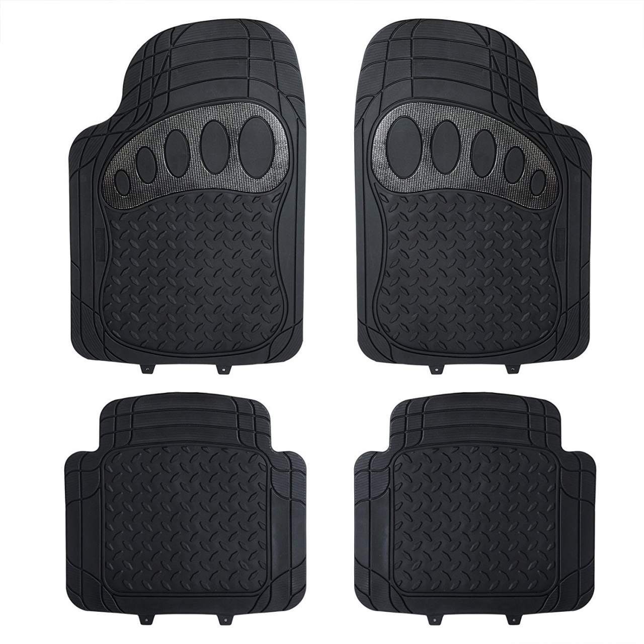 Woltu Fußmatte, Universal Auto Fußmatten Gummimatten Zuschneidbar, aus Gumm günstig online kaufen