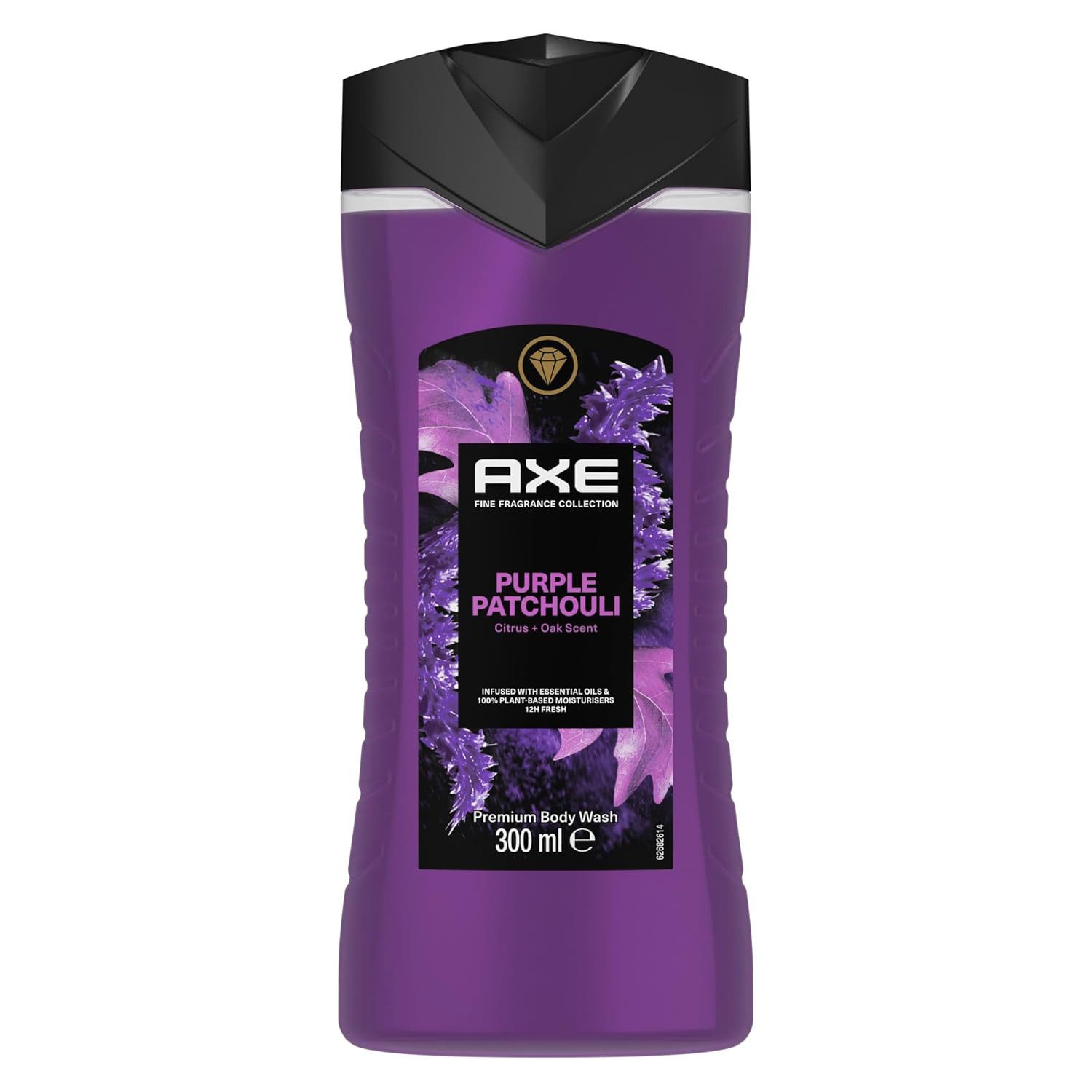 axe Duschgel 1x Axe Premium Duschgel Purple Patchouli 300 ml, 1-tlg.