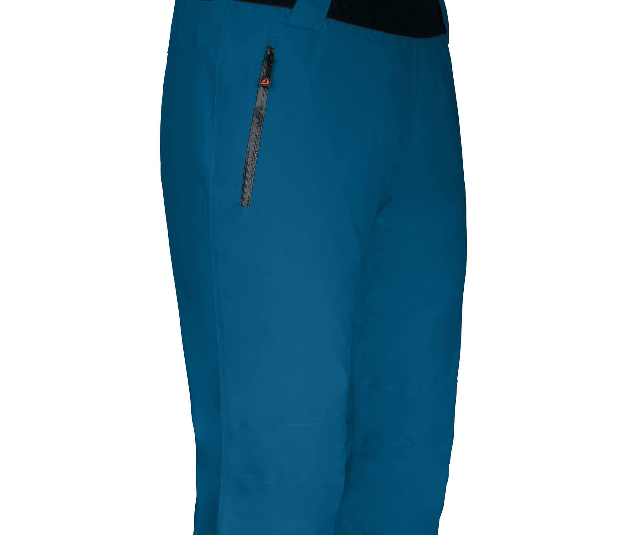 Bergson Regenhose Langgrößen, Wassersäule, Thermo leicht VARKAUS Regenhose, 12000 blau Saphir wattiert, mm (Über) Herren