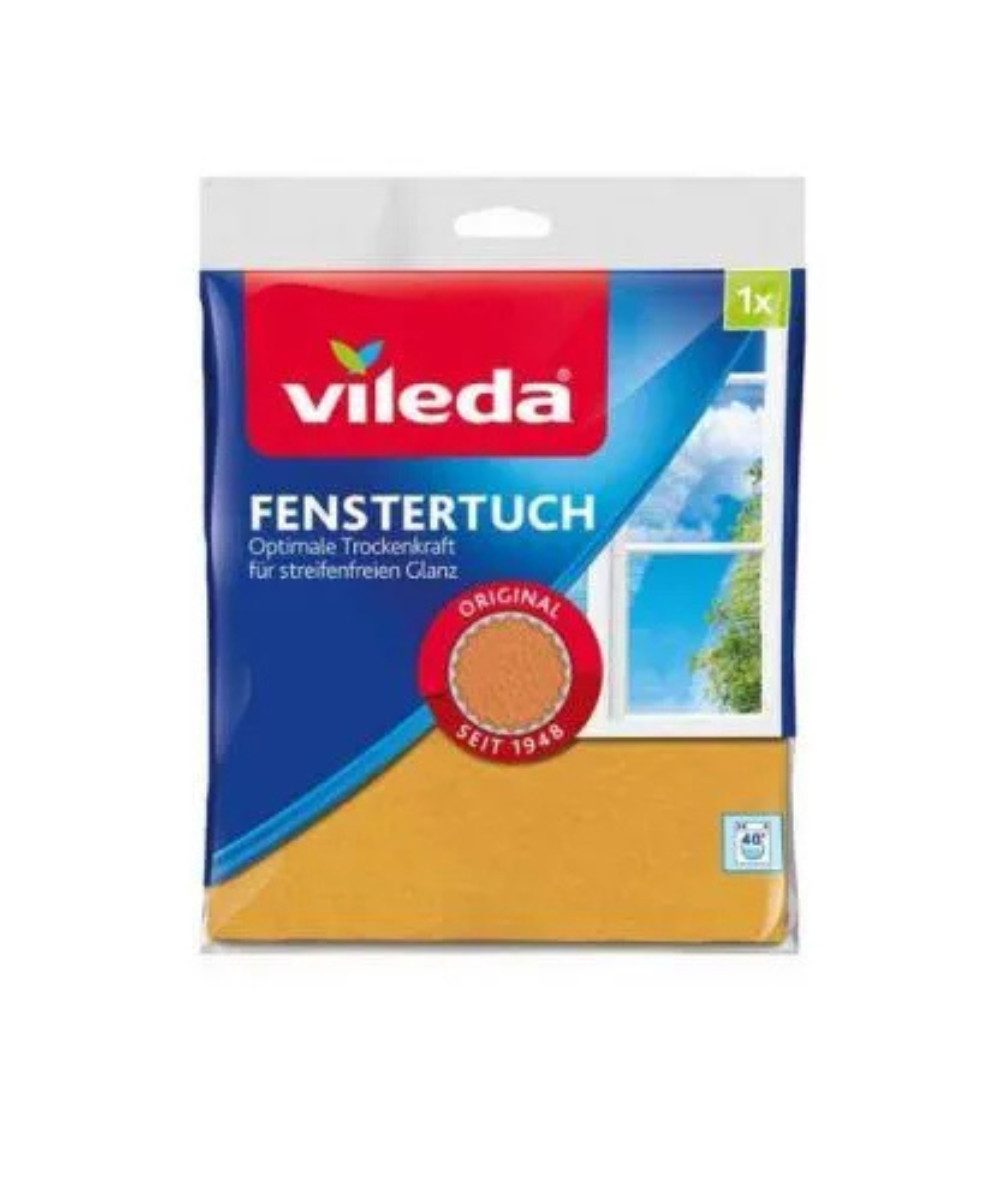 Vileda Spültuch VILEDA Microfaser Glas- und Fenstertuch 141327, (packung, 1-tlg., Microfaser Glas- und Fenstertuch)