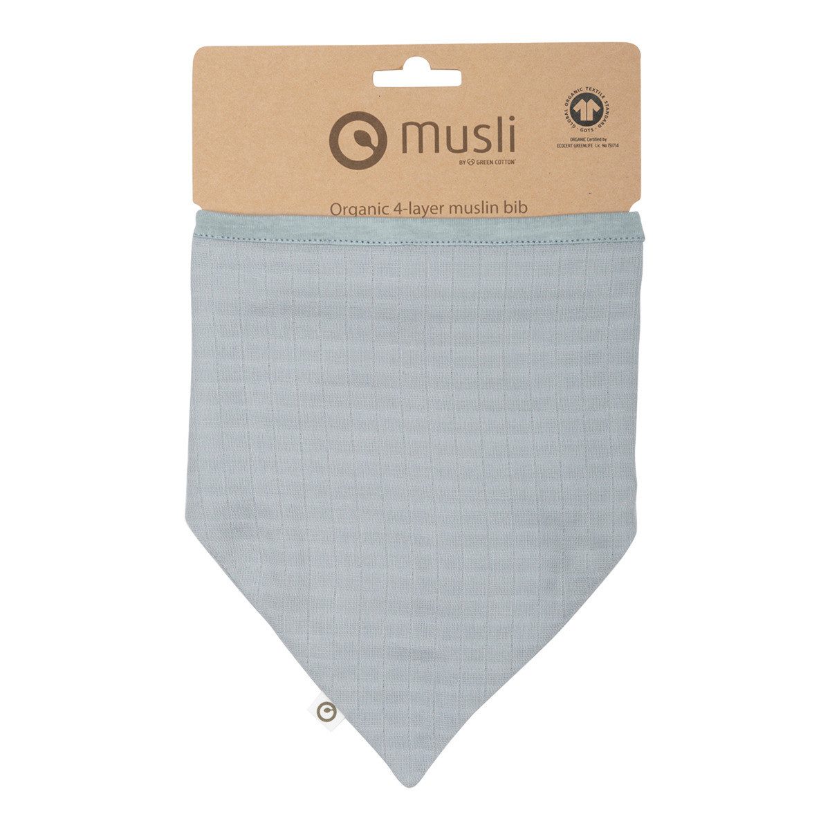 Müsli by GREEN COTTON Dreieckstuch 1573096400 Jungen, Babyhalstuch, Lätzchen, Halstuch, Sabbertuch, Musselin Tuch