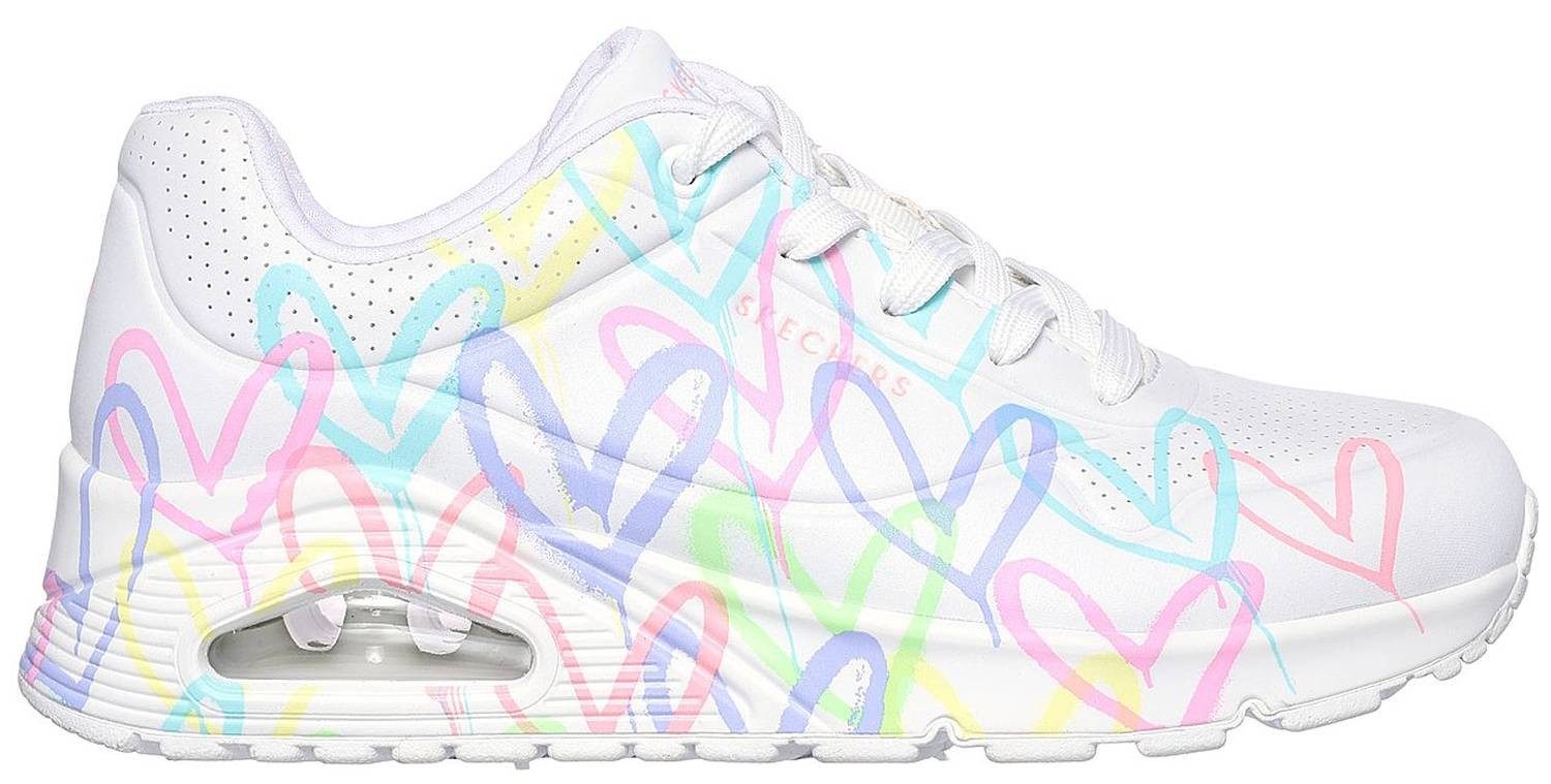Skechers Skechers Uno Spread The Love Weiß WPTQ Sneaker günstig online kaufen