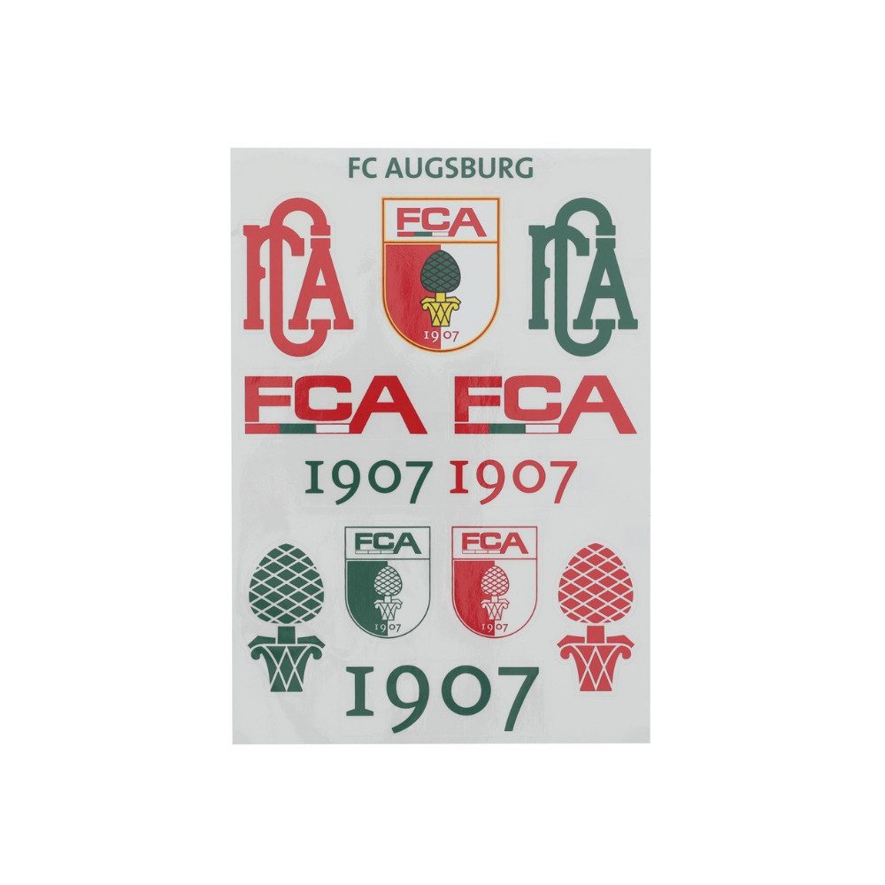 VertriebsArena GmbH Aufkleber FC Augsburg Aufkleberset