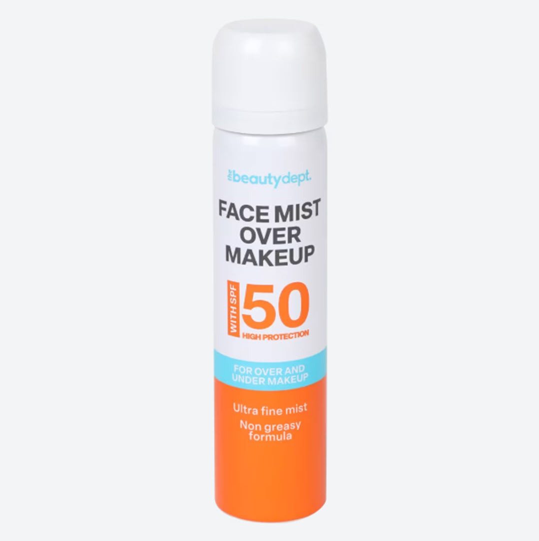 The Beauty Dept Sonnenschutzspray UV-Spray über Make-Up 75 ml LSF 50 Sonnenschutzspray