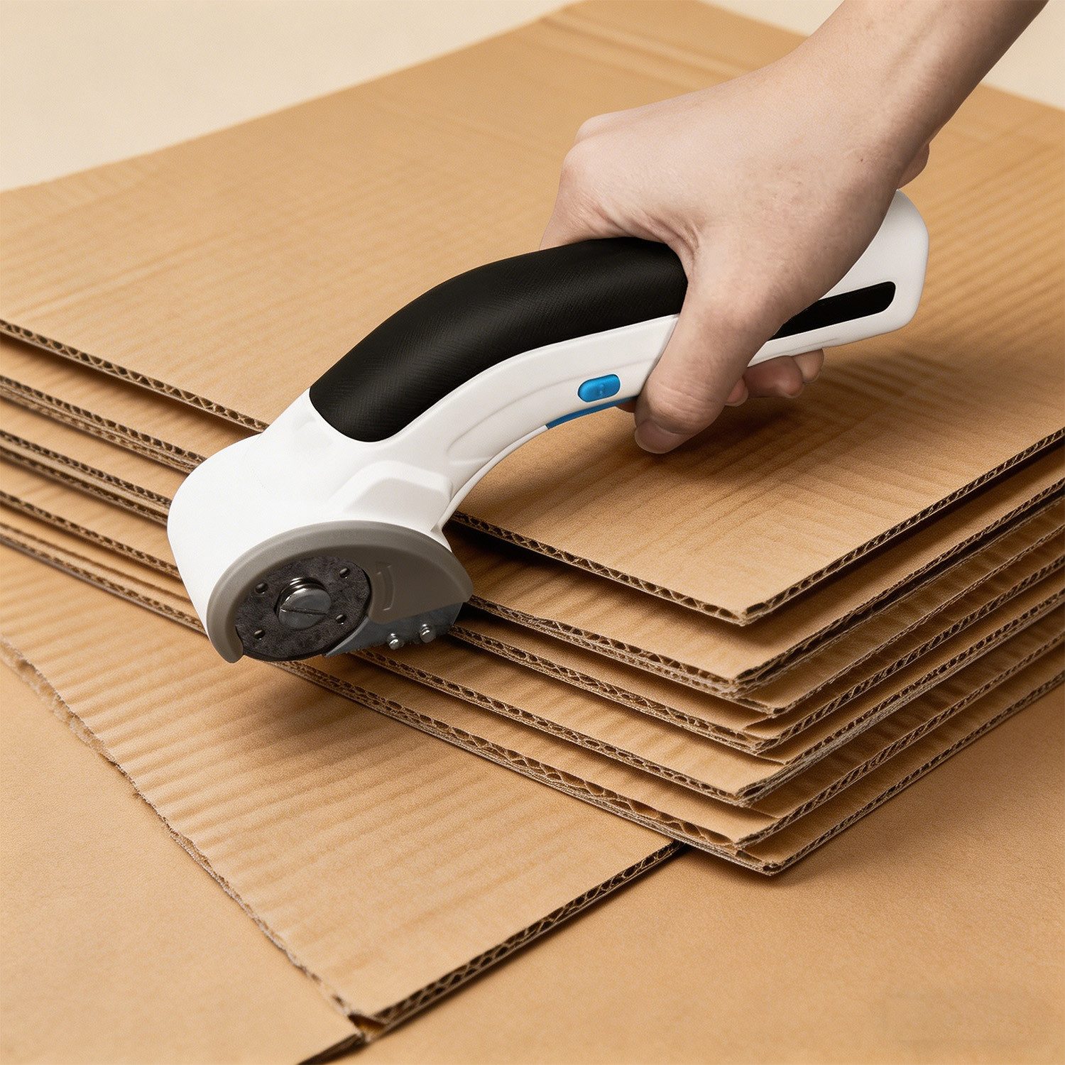 AKKEE Allesschneider Elektromesser Wiederaufladbare Schere Multi-Cutter, Universalschere, 60 W – Bild 4 von 5