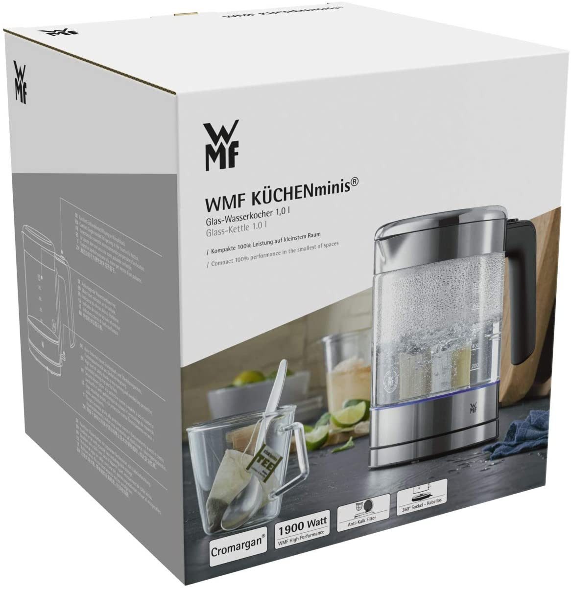 WMF Wasserkocher WMF KÜCHENminis Glas-Wasserkocher – Bild 3 von 5