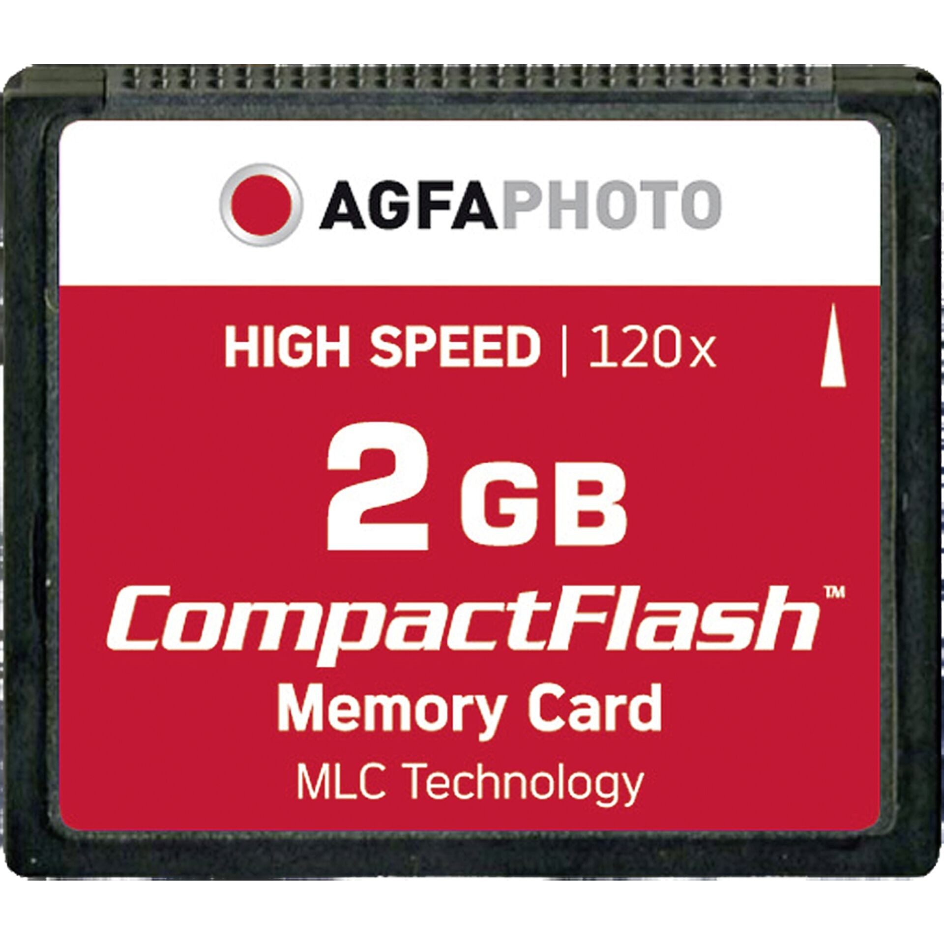 AgfaPhoto CompactFlash Card 2GB 120x Speicherkarte (2 GB)