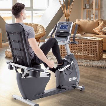 Spirit Fitness Ergometer XBR 55 (Packung, 1-tlg), Rückenschonendes Ausdauertraining