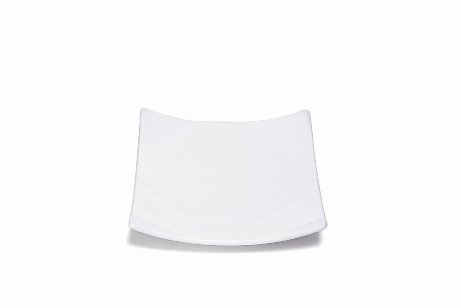 INNA-Glas Kerzenhalter Kerzenuntersetzer NOELYA aus Keramik, weiß, 10x10 cm