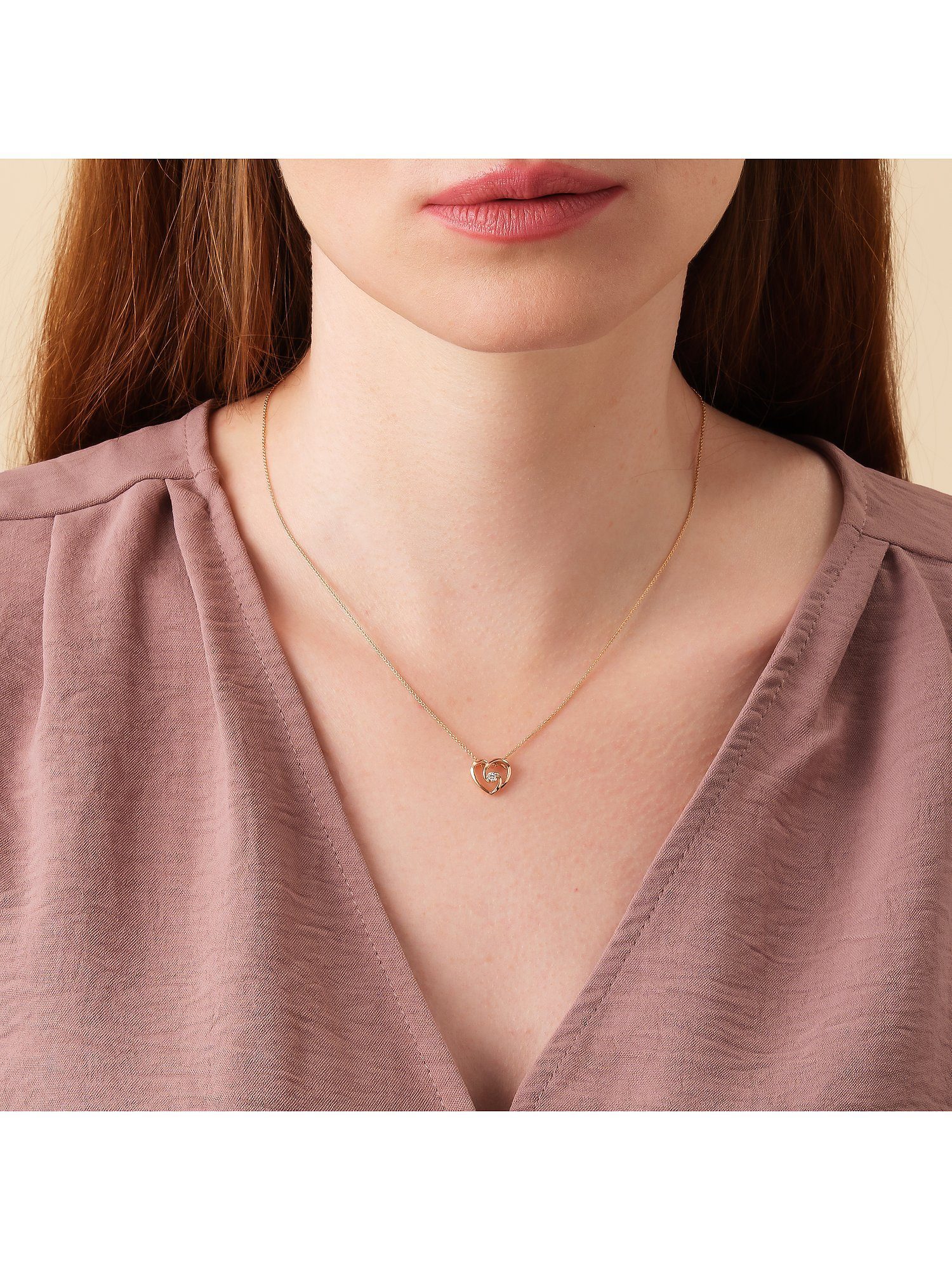 CHRIST Collier CHRIST Damen-Kette 375er ...