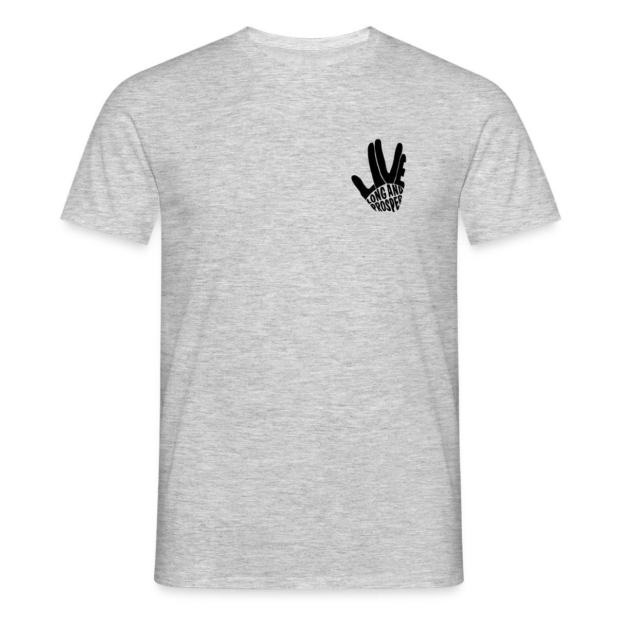 T-Shirt Star Trek Discovery Vulkanischer Gruß Männer T-Shirt