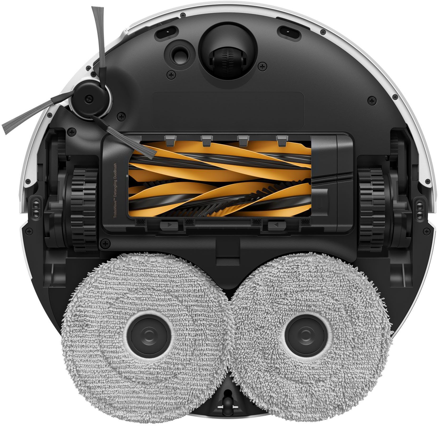 Mova Nass-Trocken-Saugroboter V50 Ultra Complete, automatische Staubbehälter-u. Staubbeuteltrocknung, 700 W, mit Beutel, Vollautomatische Basisstation, selbstreinigender HEPA-Filter