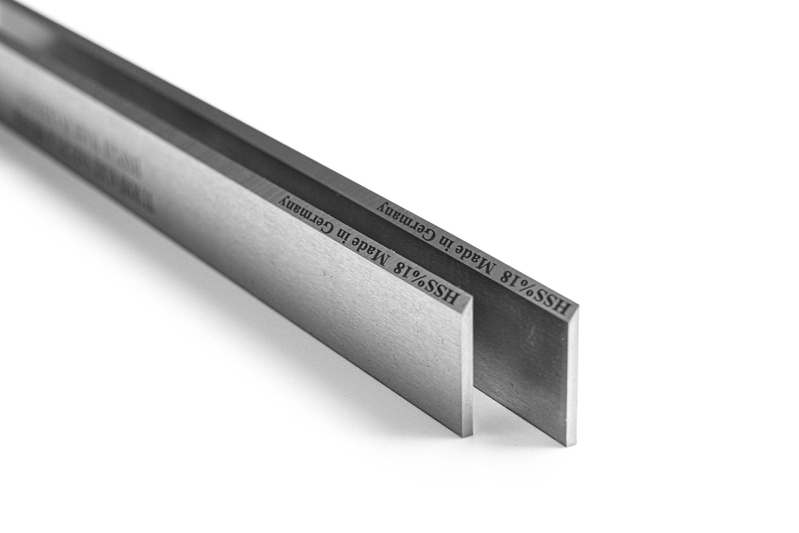 Turmfalke Sägen&Messer Hobelmesser 2 Stück Hobelmesser 320 x 18 x 3 mm HSS%18 Wolfram hohe Qualität