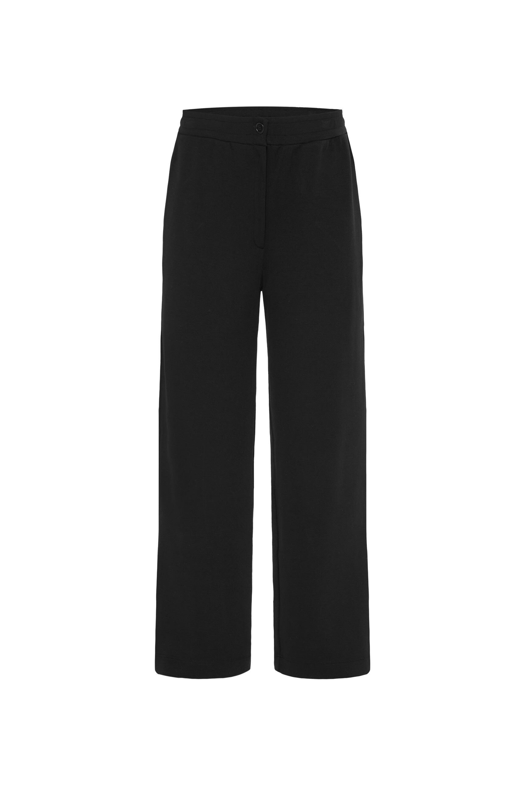 SENSES.THE LABEL Bundfaltenhose mit Elastikbund