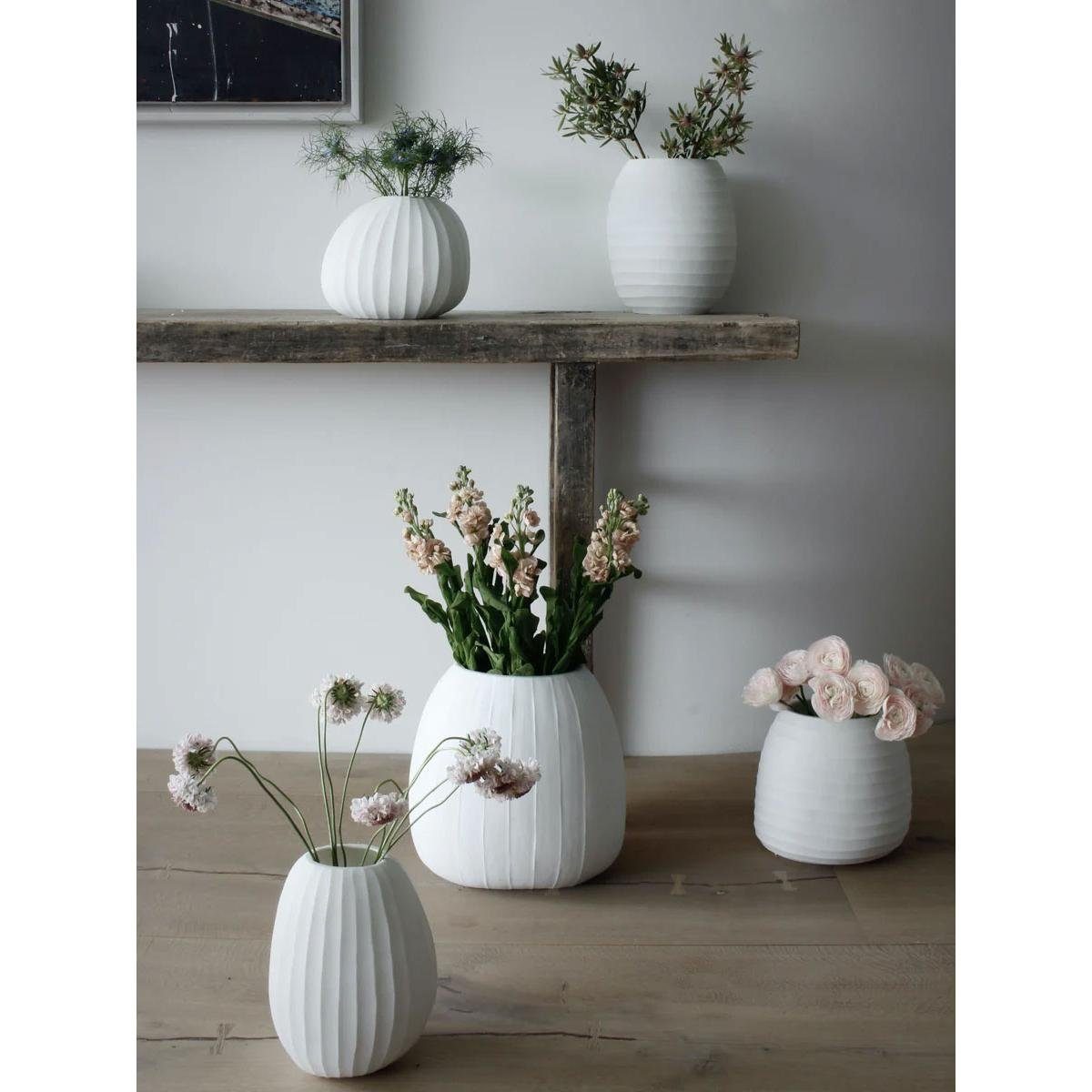 Weiß Organic Nordstjerne Dekovase (27cm) Vase