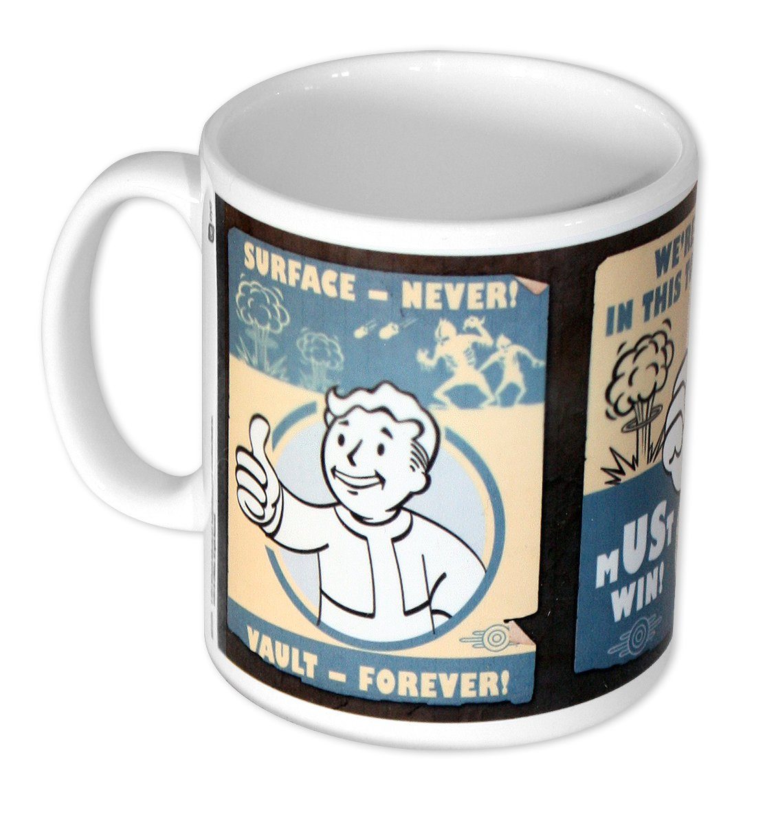 100% Fallout Tasse Poster, Keramik ABYstyle Tasse Vault