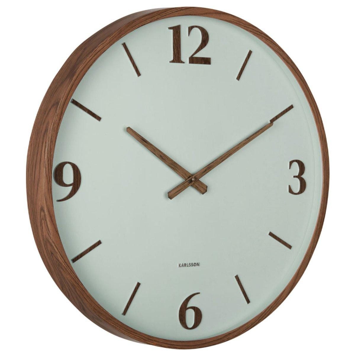 Karlsson Uhr Wanduhr Detalle Grayed Jade
