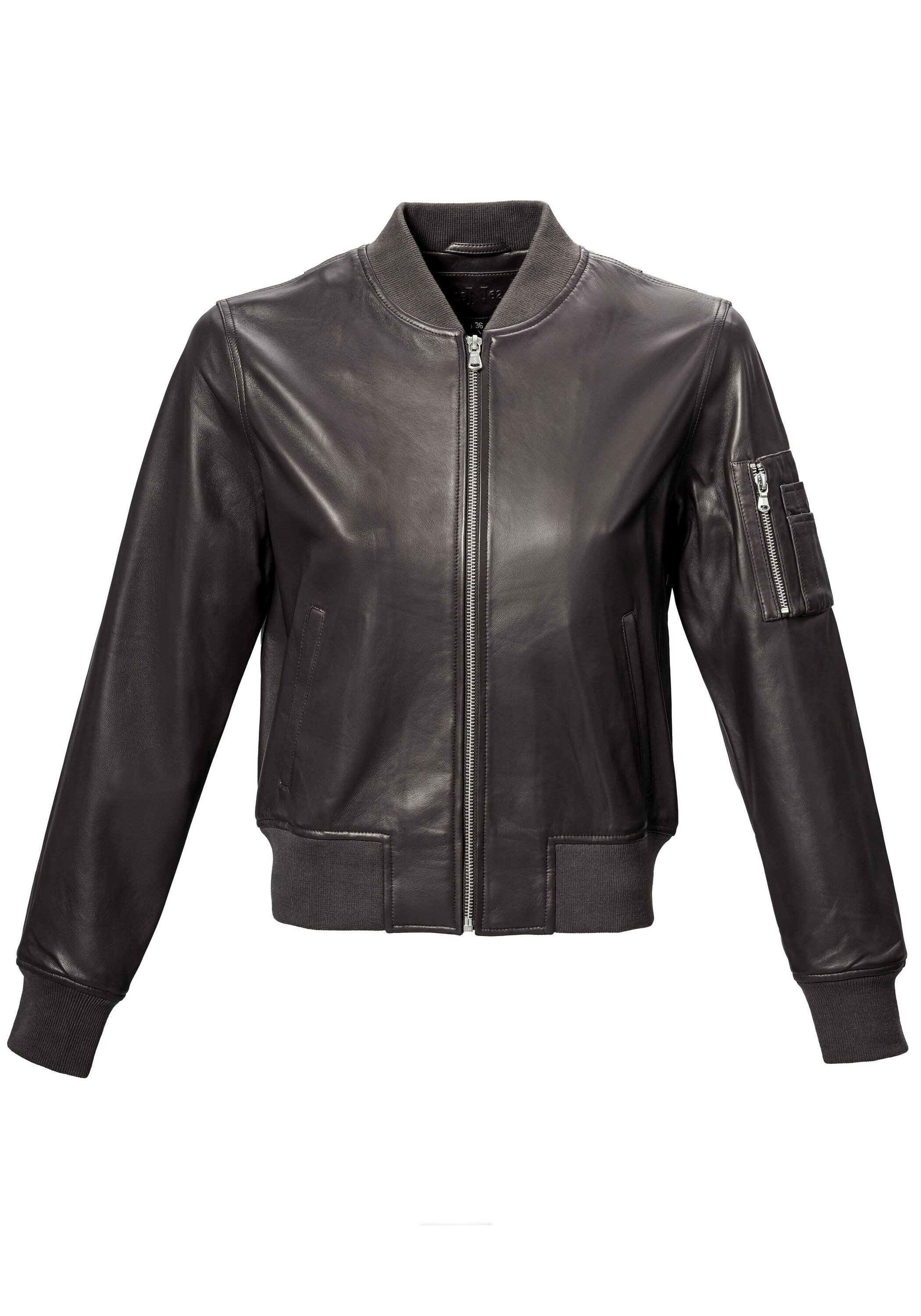 18N62 Lederjacke NEGIL (1-St) aus edlem, leichtem Lammnappaleder