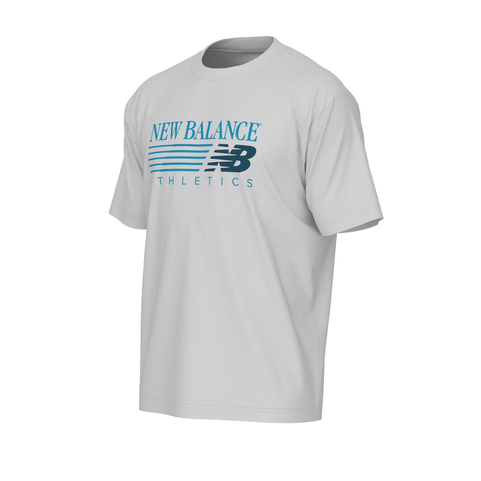 New Balance T-Shirt REIMAGINED GRAPHIC T-SHIRT sportlicher Stil, T-Shirt-Schnitt, für Sportmode, aus Baumwolle