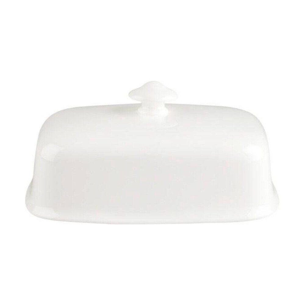 Villeroy & Boch Butterdose Butterdosen-Oberteil Royal, Premium Bone Porcelain, (1-tlg), Butterdosen-Oberteil Royal, Premium Bone Porcelain