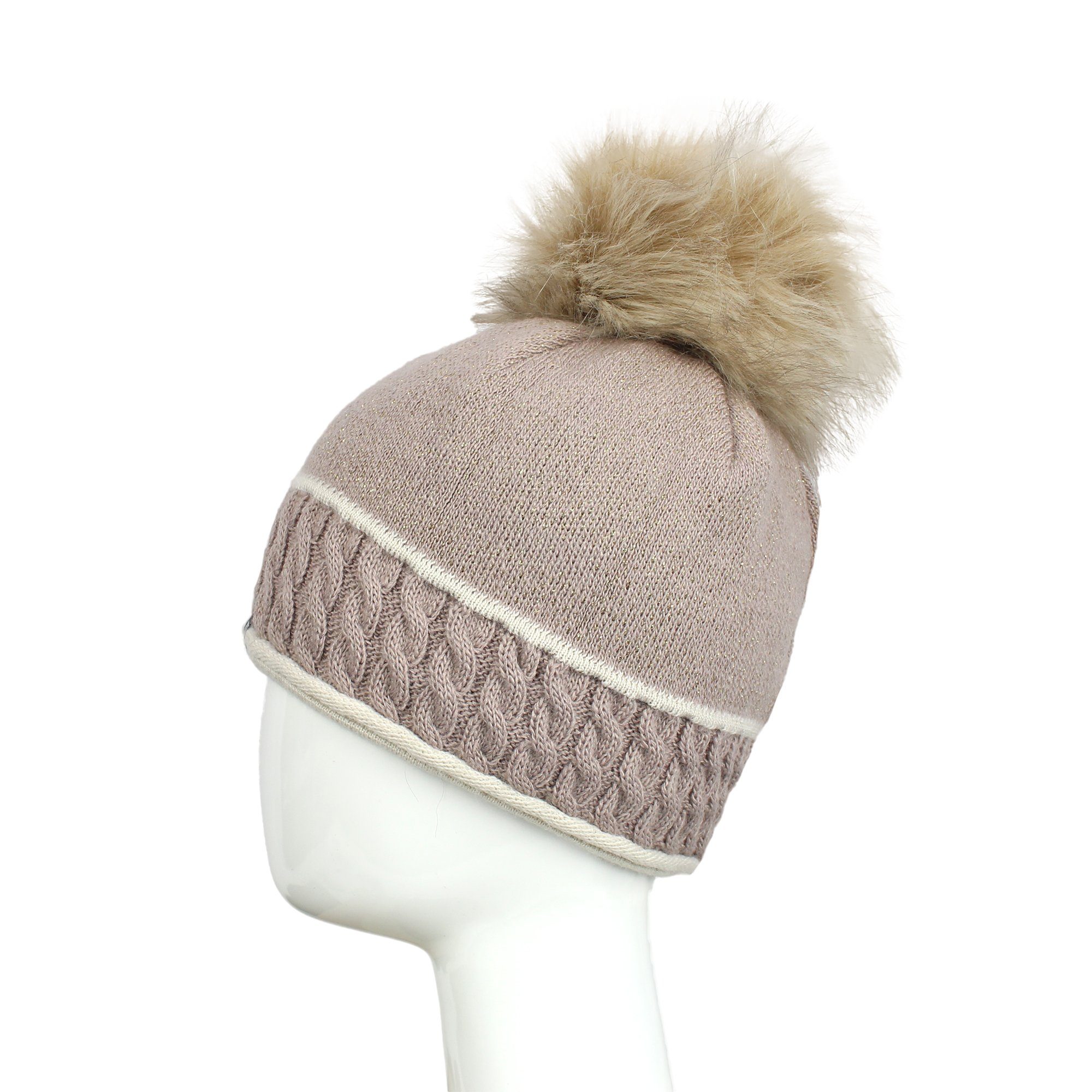 ZEBRO Strickmütze Strickmütze VIOLETTA (1-St) Elegante günstig online kaufen