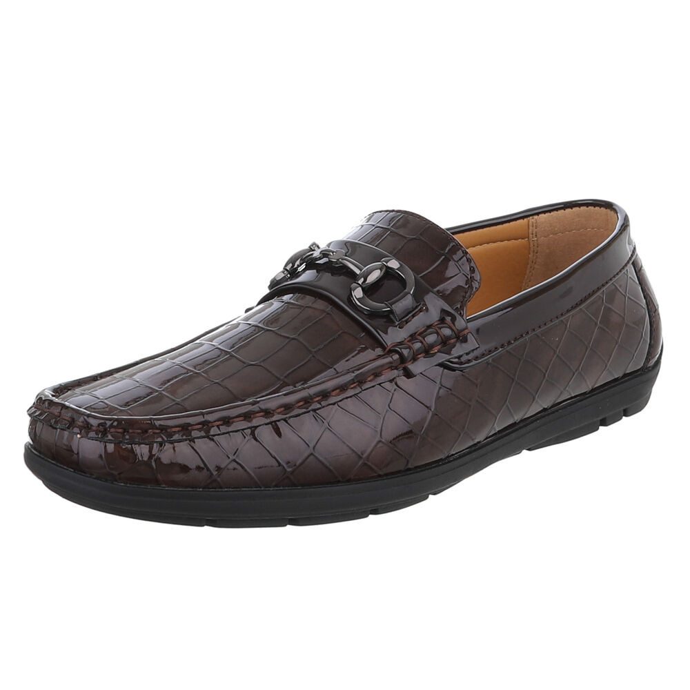 Coolwalk Eleganter Mokassin mit Kroko-Prägung für Herren Slipper (90112455) günstig online kaufen