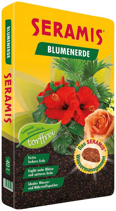 Seramis Blumenerde Bodenverbesserer, 40 Liter