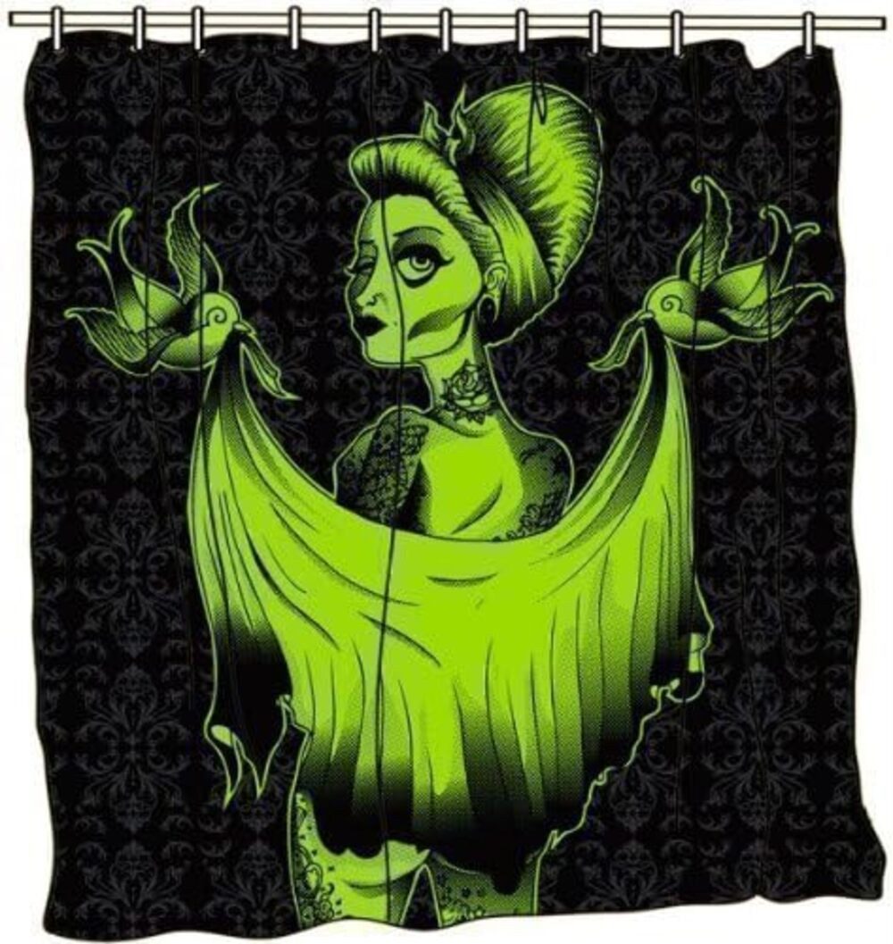 LikeKa Duschvorhang aus Stoff 180x180 cm günstig online kaufen