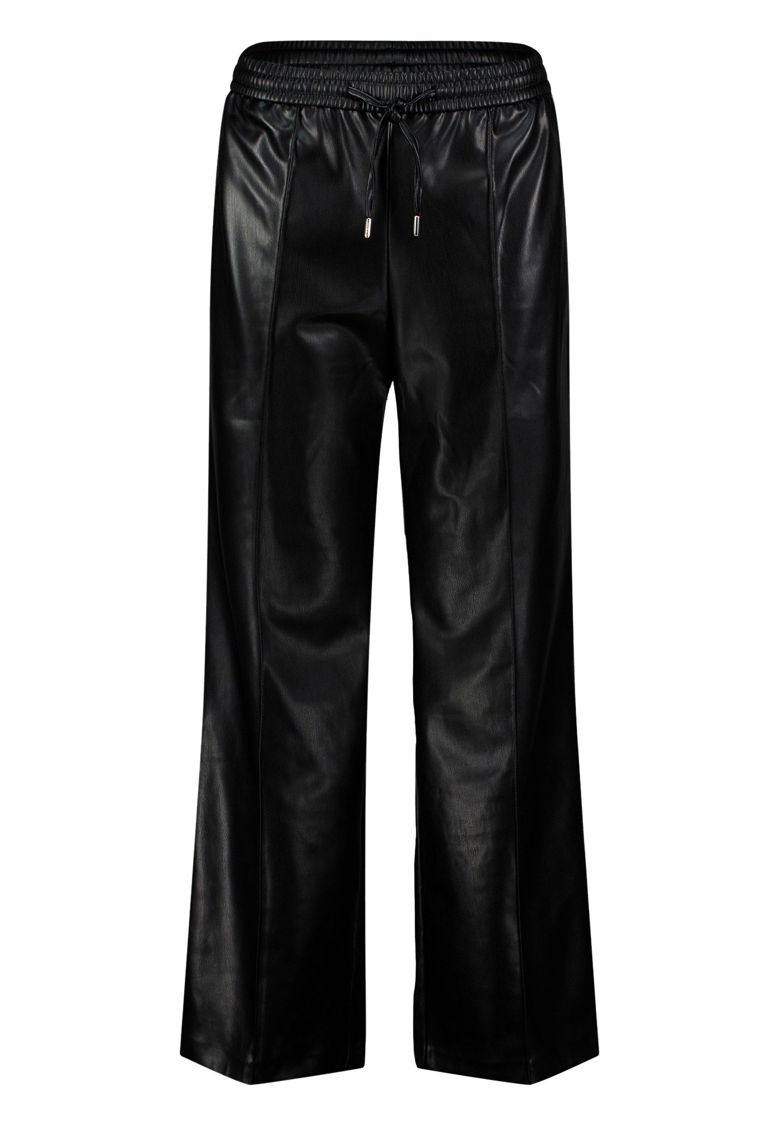 Zero Stoffhose Damen in Lederoptik weites Bein 30 Inch weiteres Detail